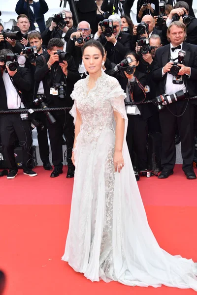 Fransa Cannes Film Festivali Gong Li — Stok fotoğraf