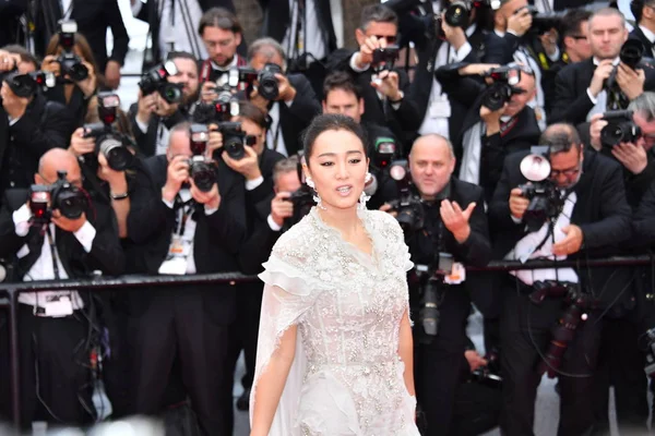 FRANCIA CANNES FILM FESTIVAL GONG LI — Foto Stock