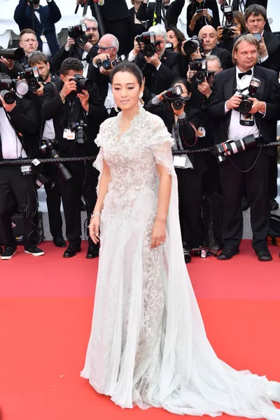 Fransa Cannes Film Festivali Gong Li — Stok fotoğraf