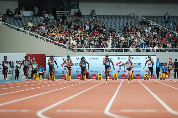 中国上海Iaafダイヤモンドリーグ — ストック写真