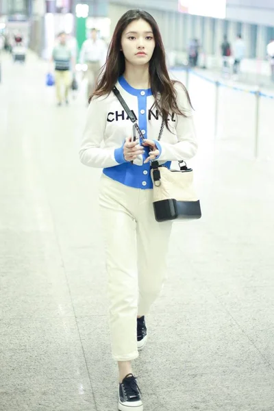 CHINA BEIJING AIRPORT JELLY LIN — Stock Photo, Image