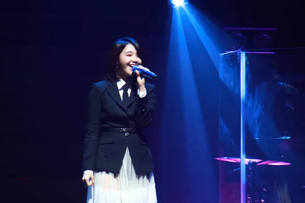 Kina Hong Kong Apink Jung Eun-Ji solo konsert — Stockfoto