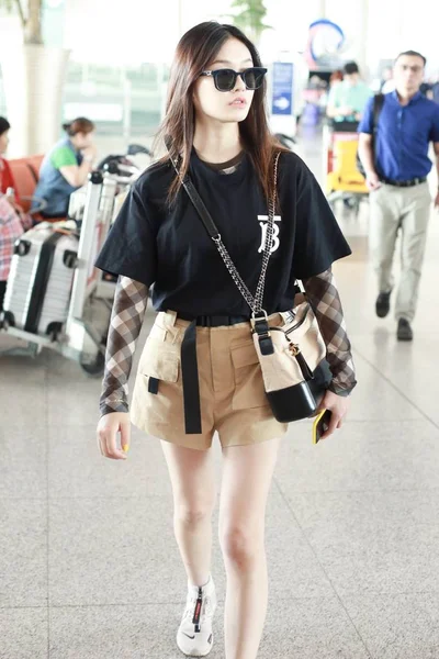 China Beijing Airport Jelly Lin Yun — Stockfoto