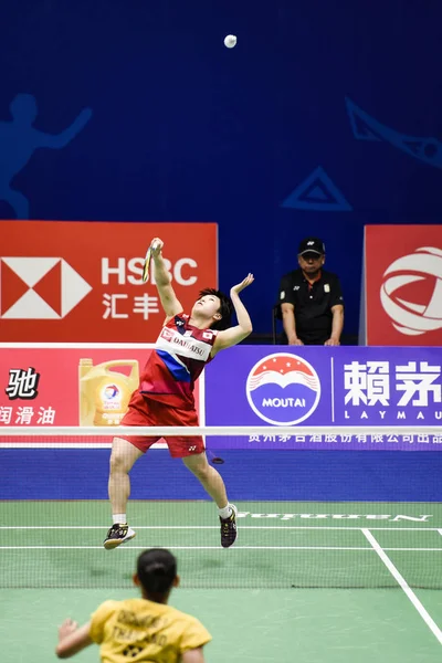 Japon Akane Yamaguchi Nanning Şehrindeki Guangxi Spor Merkezi Gymnasium Düzenlenen — Stok fotoğraf