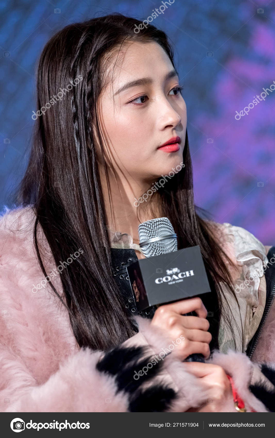 Chinese Actress Zhou Dongyu Attends Ugg Commercial Event Shanghai