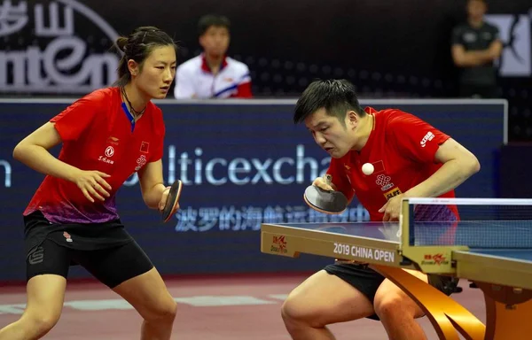 China Shenzhen Seamaster 2019 ITTF World Tour Platinum Open — Fotografia de Stock