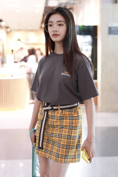 CINA BEIJING AEROPORTO JELLY LIN YUN — Foto Stock