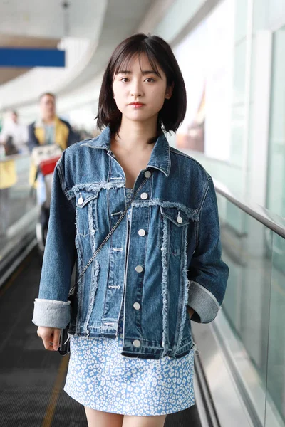 China Beijing Flughafen shen yue — Stockfoto