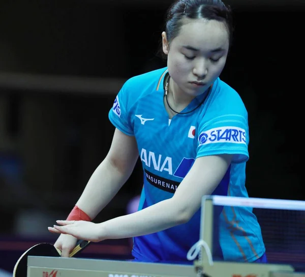 차이나 씨마스터 2019 Ittf 월드 투어 플래티넘 차이나 오픈 — 스톡 사진