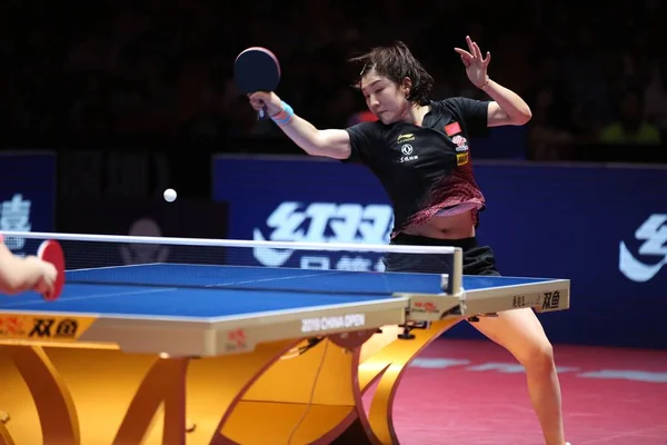 Китай Швастер 2019 Ittf світовий тур Платиновий Китай відкритий — стокове фото