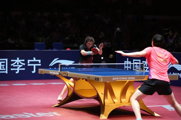 차이나 씨마스터 2019 Ittf 월드 투어 플래티넘 차이나 오픈 — 스톡 사진