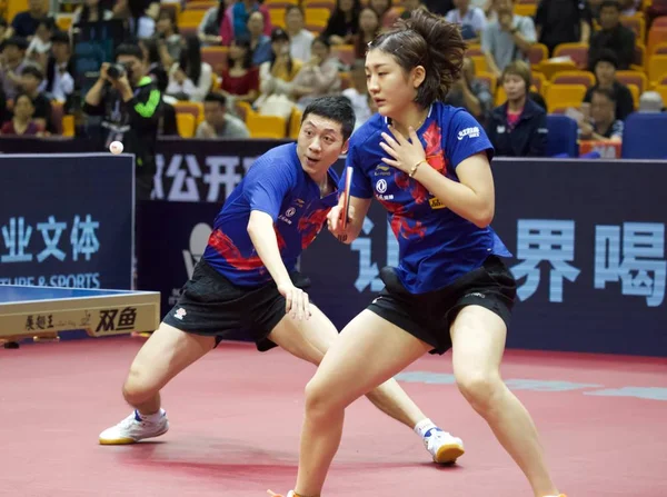 차이나 씨마스터 2019 Ittf 월드 투어 플래티넘 차이나 오픈 — 스톡 사진