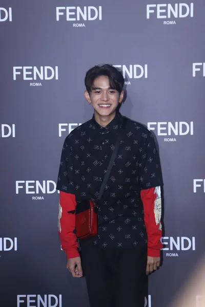 China shanghai fendi Herrenmodenschau Herbst / Winter 2019 — Stockfoto