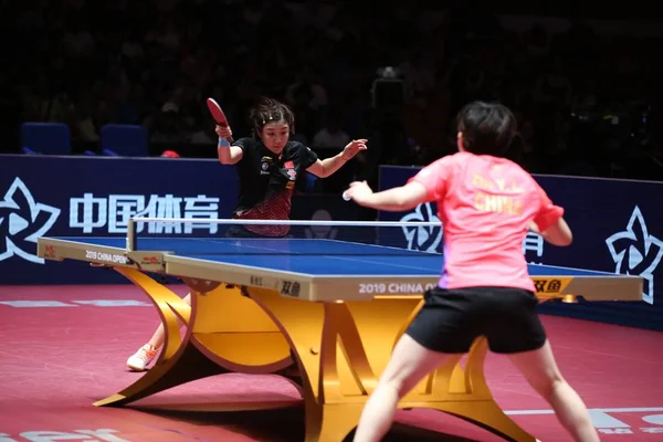 CHINA SEAMASTER 2019 ITTF WORLD TOUR PLATINUM CHINA OPEN — Stock Photo, Image