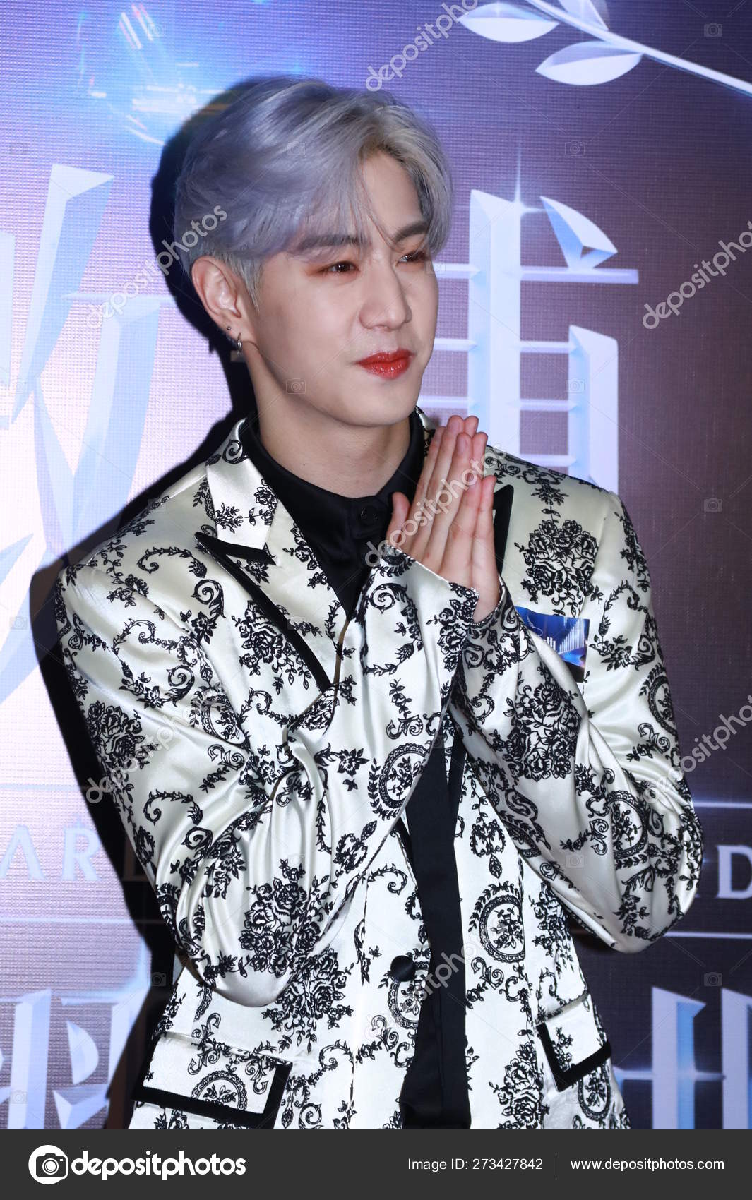 South Korean actor and singer Cha Eun-woo, member of South Korean boy group  Astro, attends a photo call for the Louis Vuitton launching at Louis  Vuitton Seoul in Seoul, South Korea on