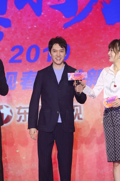 Actor Chino Feng Shaofeng Asiste Evento Promocional Para Nueva Serie — Foto de Stock