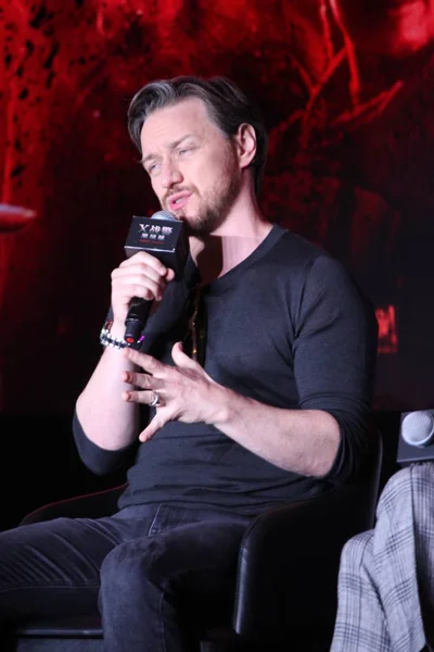 Skoç Aktör James Mcavoy Pekin Çin Mayıs 2019 Yeni Film — Stok fotoğraf