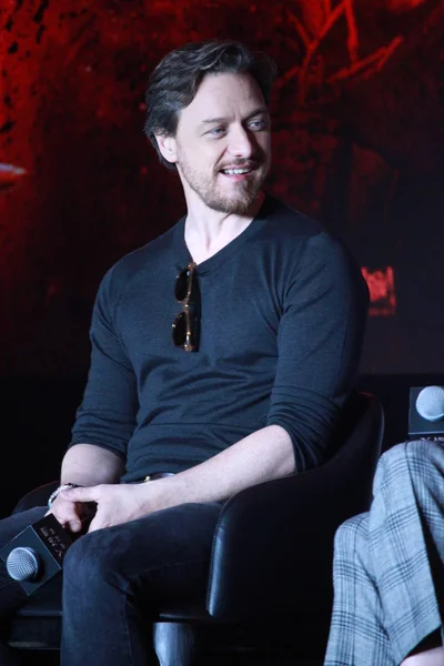 Actor Escocés James Mcavoy Asiste Una Conferencia Prensa Para Nueva —  Fotos de Stock