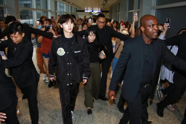 CINA HONG KONG AEROPORTO HWANG MIN-HYUN — Foto Stock