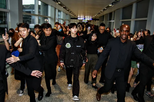 CINA HONG KONG AEROPORTO HWANG MIN-HYUN — Foto Stock