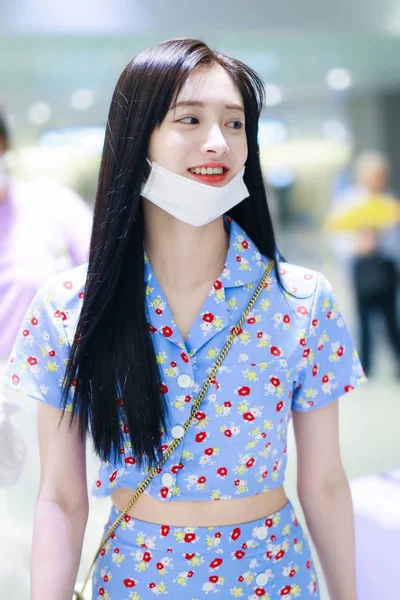 CHINA BEIJING AIRPORT ZHOU JIEQIONG — Stock Photo, Image