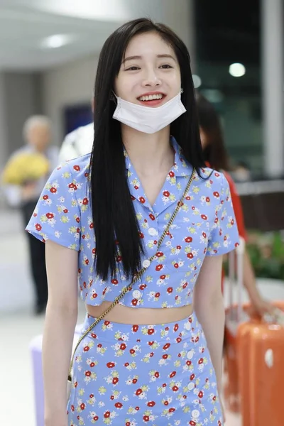 stock image CHINA BEIJING AIRPORT ZHOU JIEQIONG