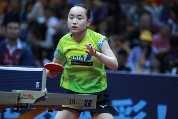 中国海王2019 Ittf世界巡回赛白金中国公开赛 — 图库照片