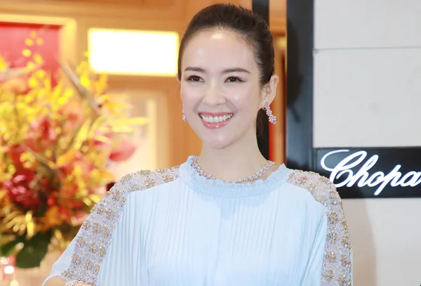 Çin Şanghay Chopard Zhang Ziyi — Stok fotoğraf