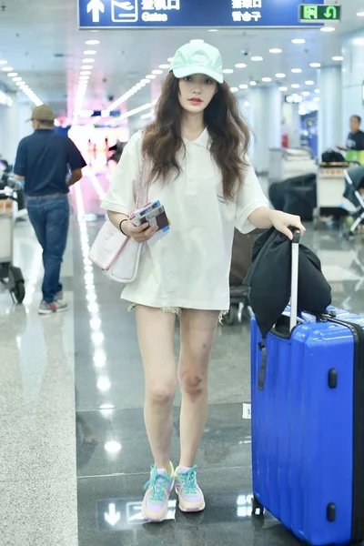 CHINA BEIJING AIRPORT JELLY LIN YUN — Stock Photo, Image