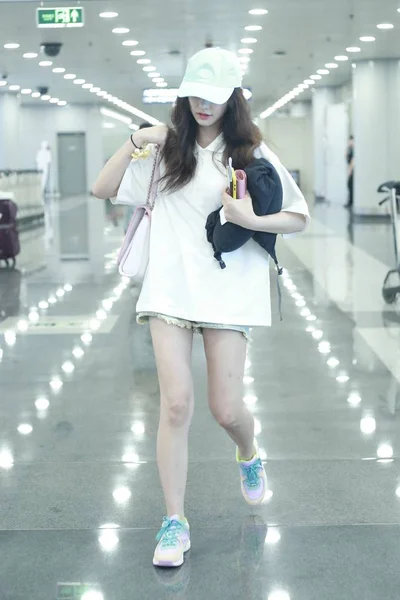 CHINA BEIJING AIRPORT JELLY LIN YUN — Fotografie, imagine de stoc