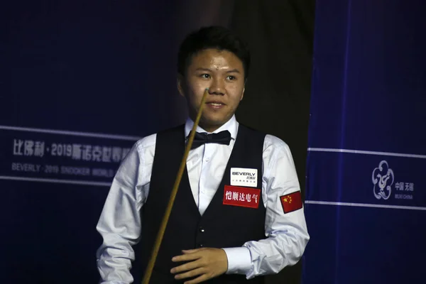 China Jiangsu Wuxi Beverly 2019 snooker Wereldbeker — Stockfoto