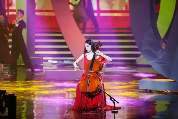 Música Actriz Taiwanesa Nana Yang Ouyang Nana Presenta Durante Ceremonia — Foto de Stock