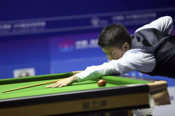 China Jiangsu Wuxi Beverly Snookerweltmeisterschaft 2019 — Stockfoto