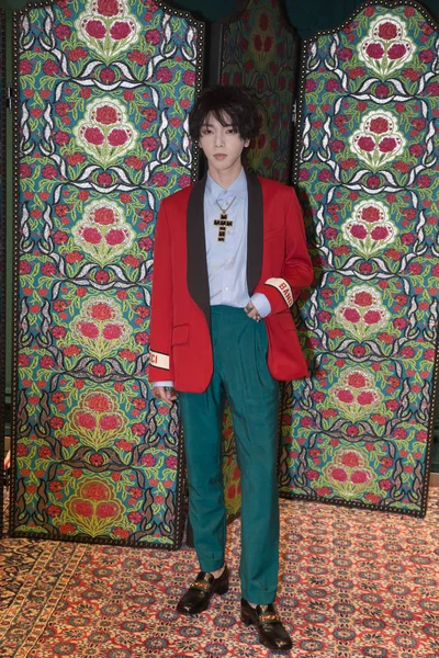 CINA BEIJING GUCCI BOUTIQUE RIVENDITORI CERIMONIA DI APERTURA — Foto Stock