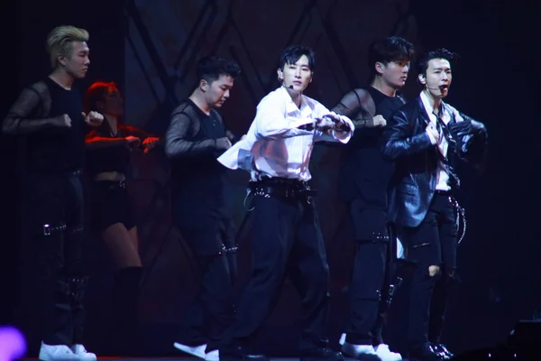 Kina Hong Kong Super Junior-D och E konsert D och E — Stockfoto