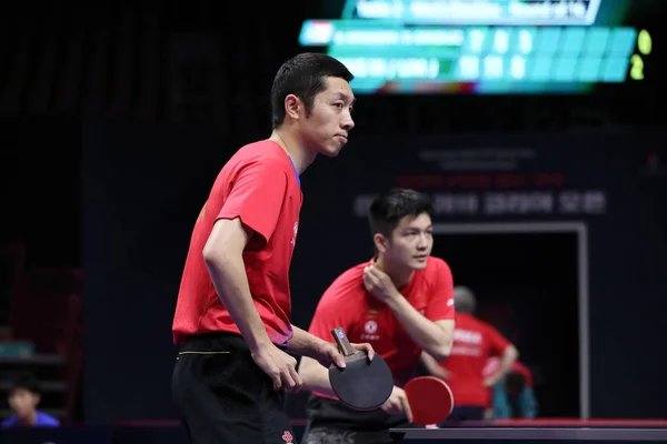 韩国海师2019年Ittf世界巡回赛新韩公开赛 — 图库照片