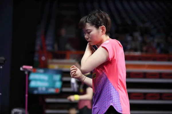 COREA DEL SUR SEAMASTER 2019 ITTF WORLD TOUR SHINHAN COREA ABIERTA — Foto de Stock