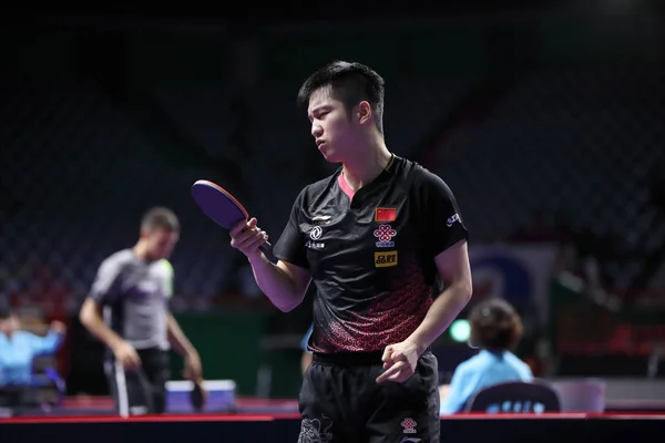 Νότια Κορέα Μοδίστερ 2019 ITTF παγκόσμια περιοδεία Σίνχαν Κορέα ανοιχτό — Φωτογραφία Αρχείου