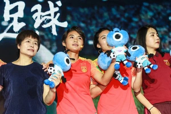 ALIPAY FOOTBALL POUR FEMMES CHINE HANGZHOU — Photo