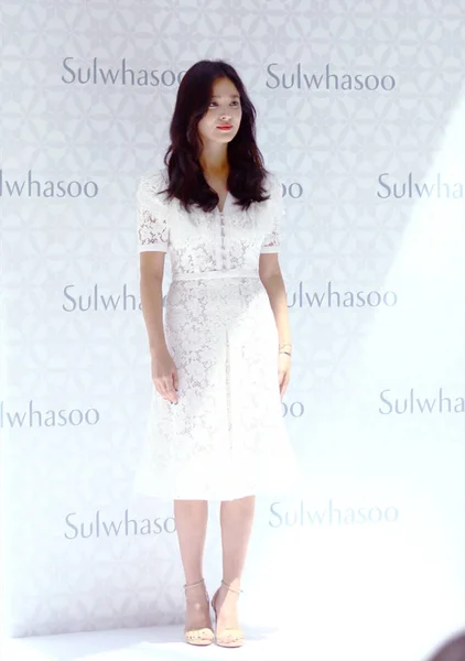 China Hainan Sanya Song Hye-Kyo Sulwhasoo — Fotografia de Stock