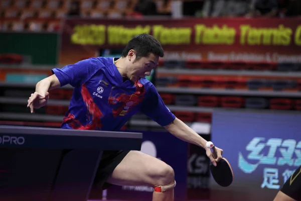 SOUTH KOREA SEAMASTER 2019 ITTF WORLD TOUR SHINHAN KOREA OPEN — Stock Photo, Image