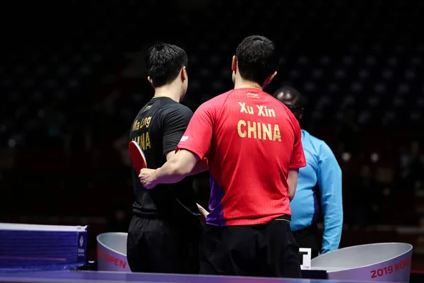 한국 씨마스터 2019 Ittf 월드투어 신한코리아 오픈 — 스톡 사진