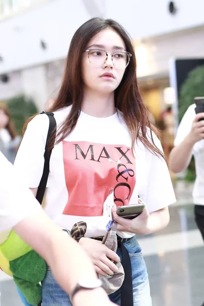 China Beijing Airport Jelly Lin Yun — Stockfoto