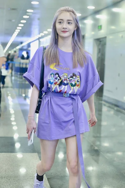 CHINA BEIJING AEROPUERTO PINKY ZHOU JIEQIONG — Foto de Stock