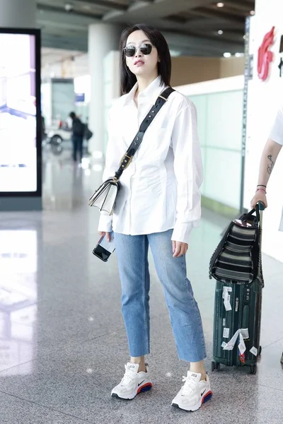 CHINA BEIJING AIRPORT VICTORIA SONG QIAN — Fotografie, imagine de stoc