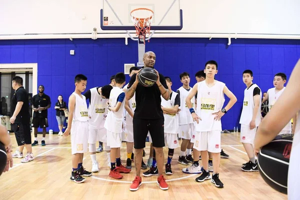 CHINA CHINESE BEIJING BASKETBALL STEPHON MARBURY — Stock Photo, Image