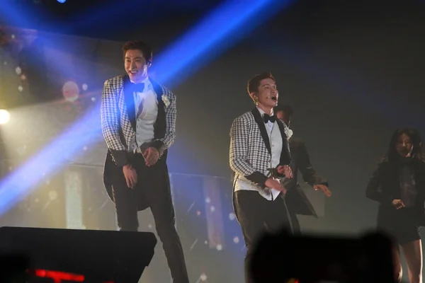 Kina Hong Kong TVXQ konsert — Stockfoto