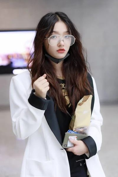 China Shanghai Airport Jelly Lin Yun — Stockfoto