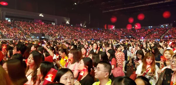 Čína Hong Kong TVXQ koncert — Stock fotografie