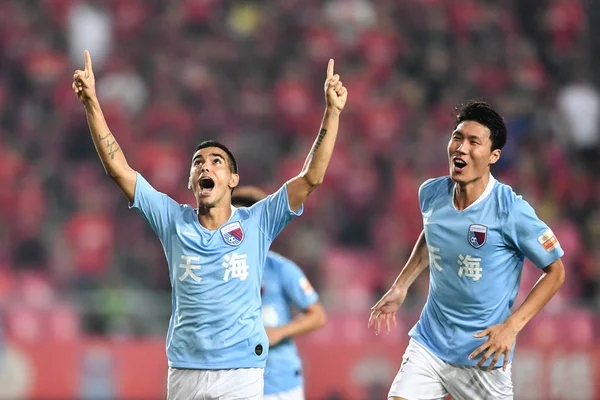 CHINA 2019 CHINESE SUPER LEAGUE — Stok Foto